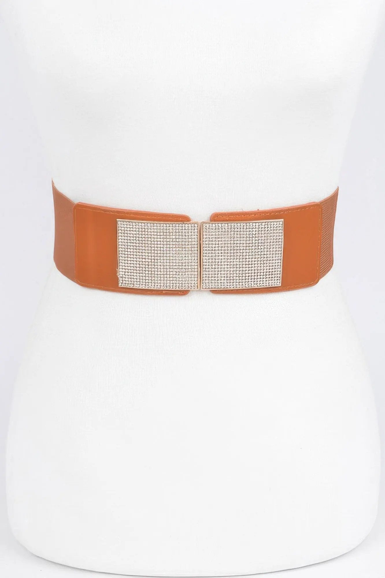 WOMEN'S BELT HUDSON Rhinestone Metal Buckle BYMANYC ® New York by BYMANYC ® New York