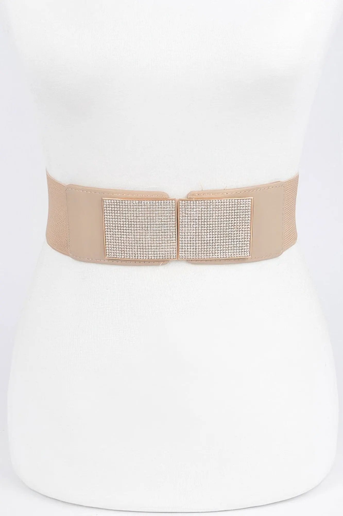 WOMEN'S BELT HUDSON Rhinestone Metal Buckle BYMANYC ® New York by BYMANYC ® New York