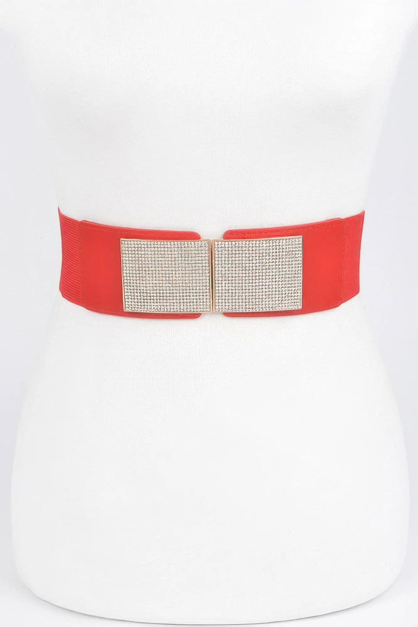 WOMEN'S BELT HUDSON Rhinestone Metal Buckle BYMANYC ® New York by BYMANYC ® New York