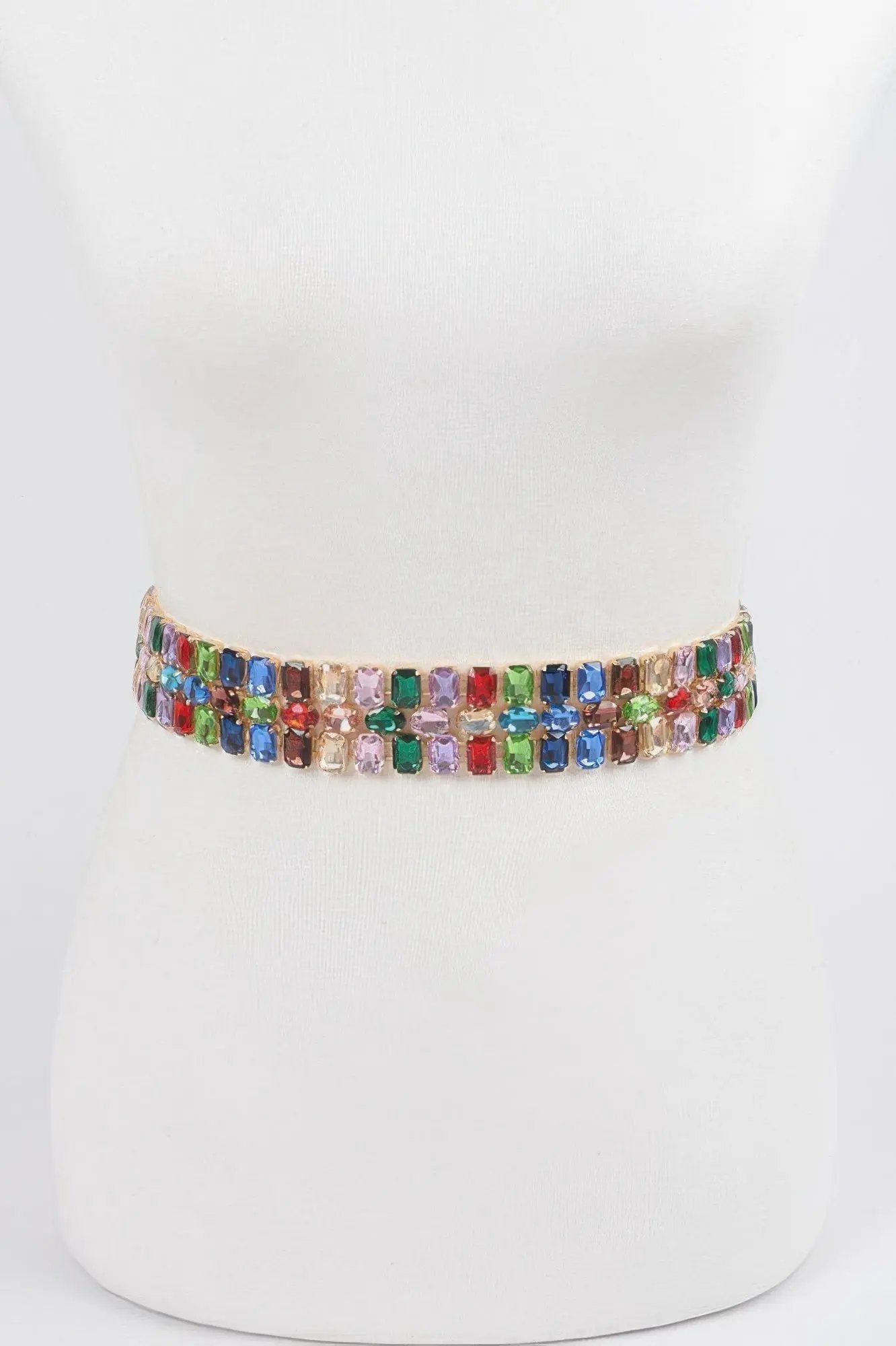 WOMEN'S BELT MADISON Multi Rhinestone New Collection BYMANYC ® New York by BYMANYC ® New York