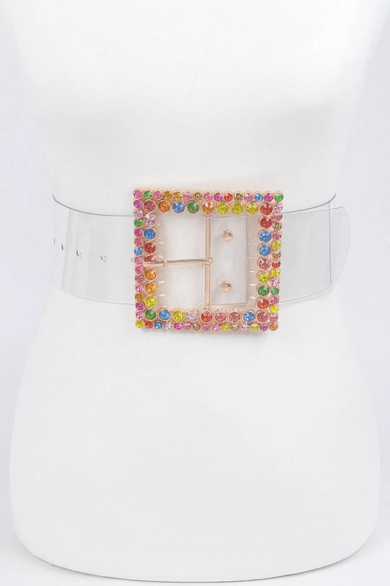 WOMEN'S BELT • MEATPACKING Fashion Chic Clear BYMANYC ® New York by BYMANYC ® New York
