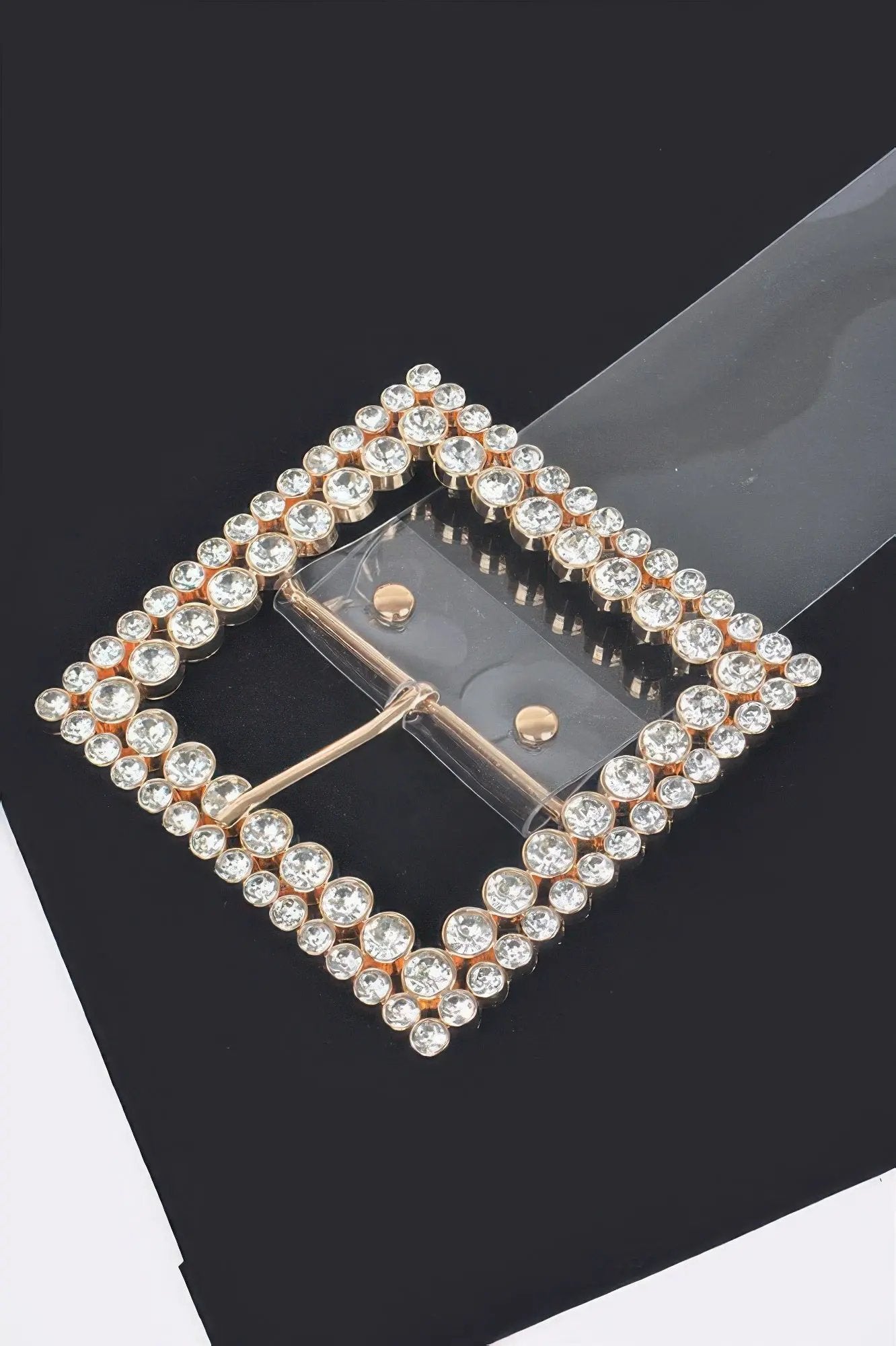 WOMEN'S BELT • MEATPACKING Fashion Chic Clear BYMANYC ® New York by BYMANYC ® New York