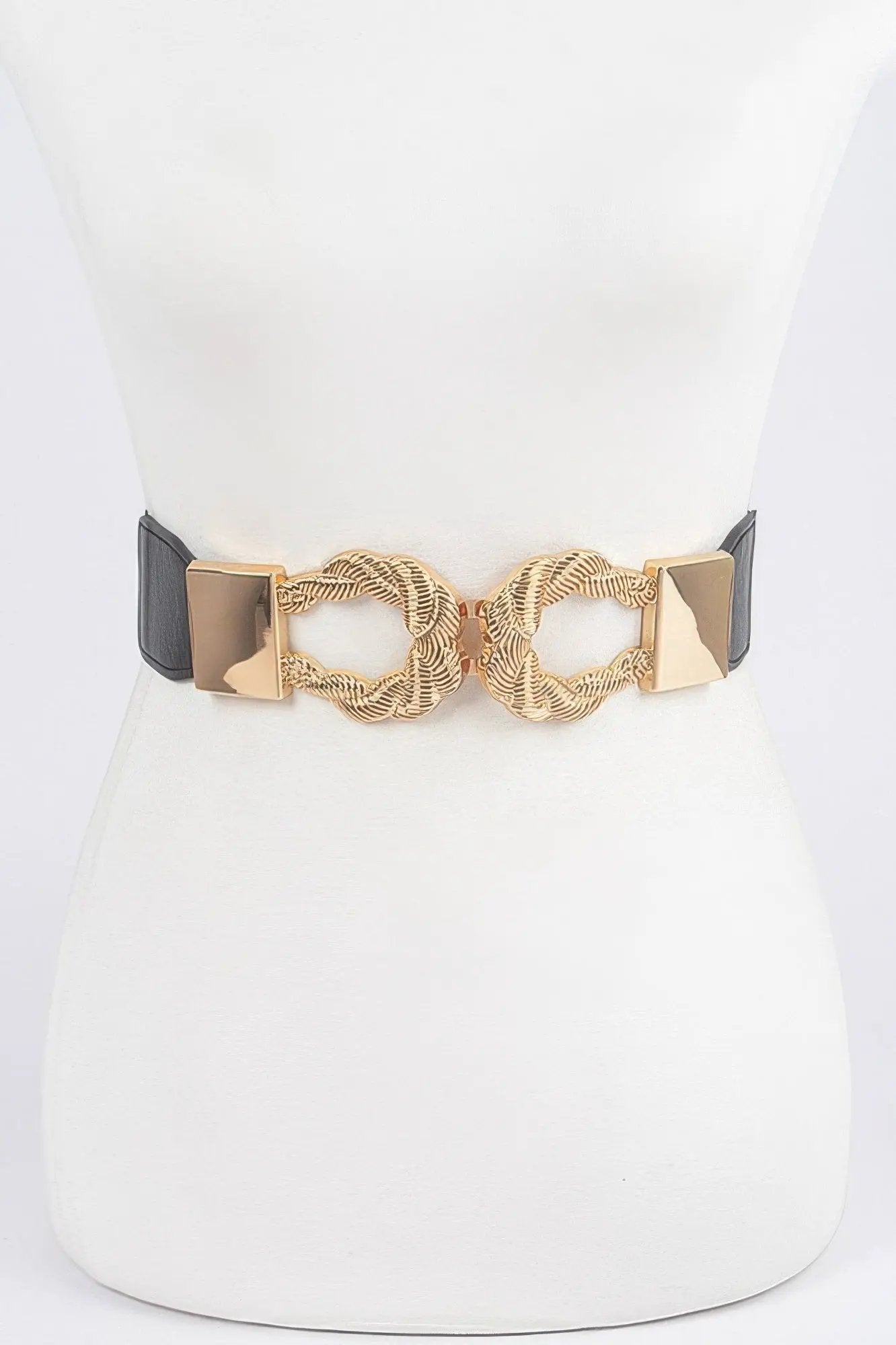 WOMEN'S BELT NOLITA Twist Link Elastic New Collection BYMANYC ® New York by BYMANYC ® New York