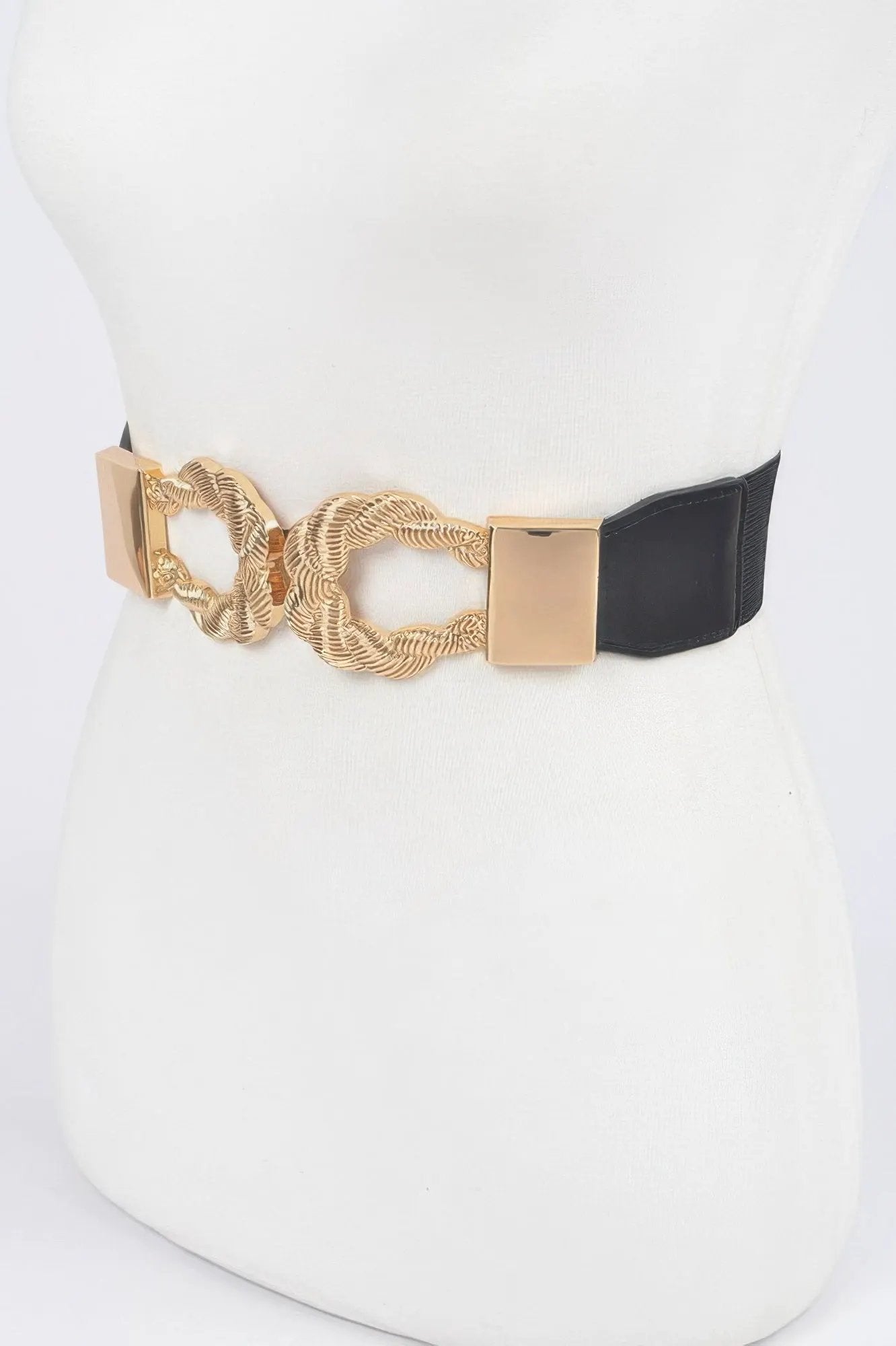 WOMEN'S BELT NOLITA Twist Link Elastic New Collection BYMANYC ® New York by BYMANYC ® New York