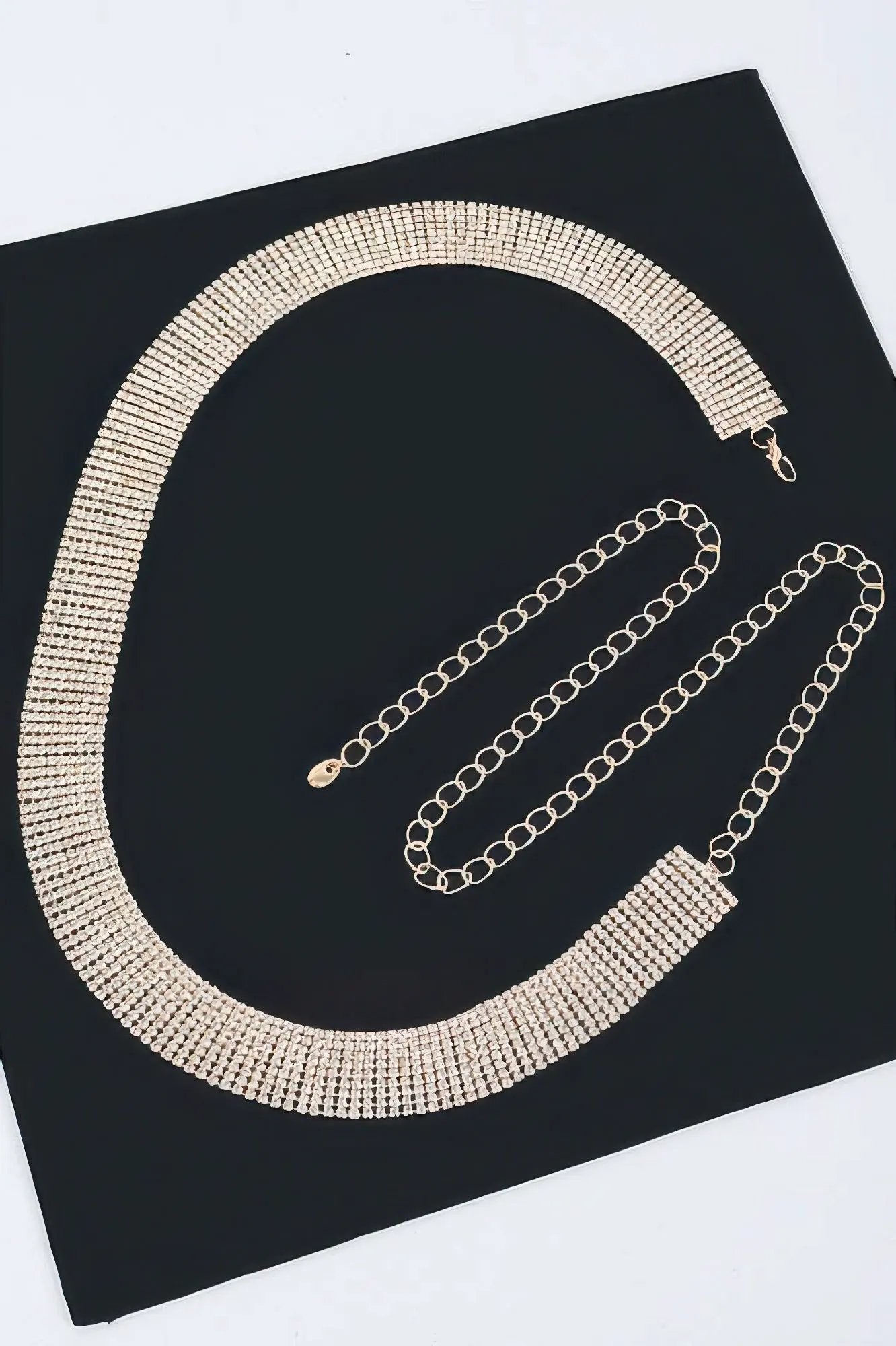WOMEN'S BELT SKYLINE Slim Full Rhinestone BYMANYC ® New York by BYMANYC ® New York