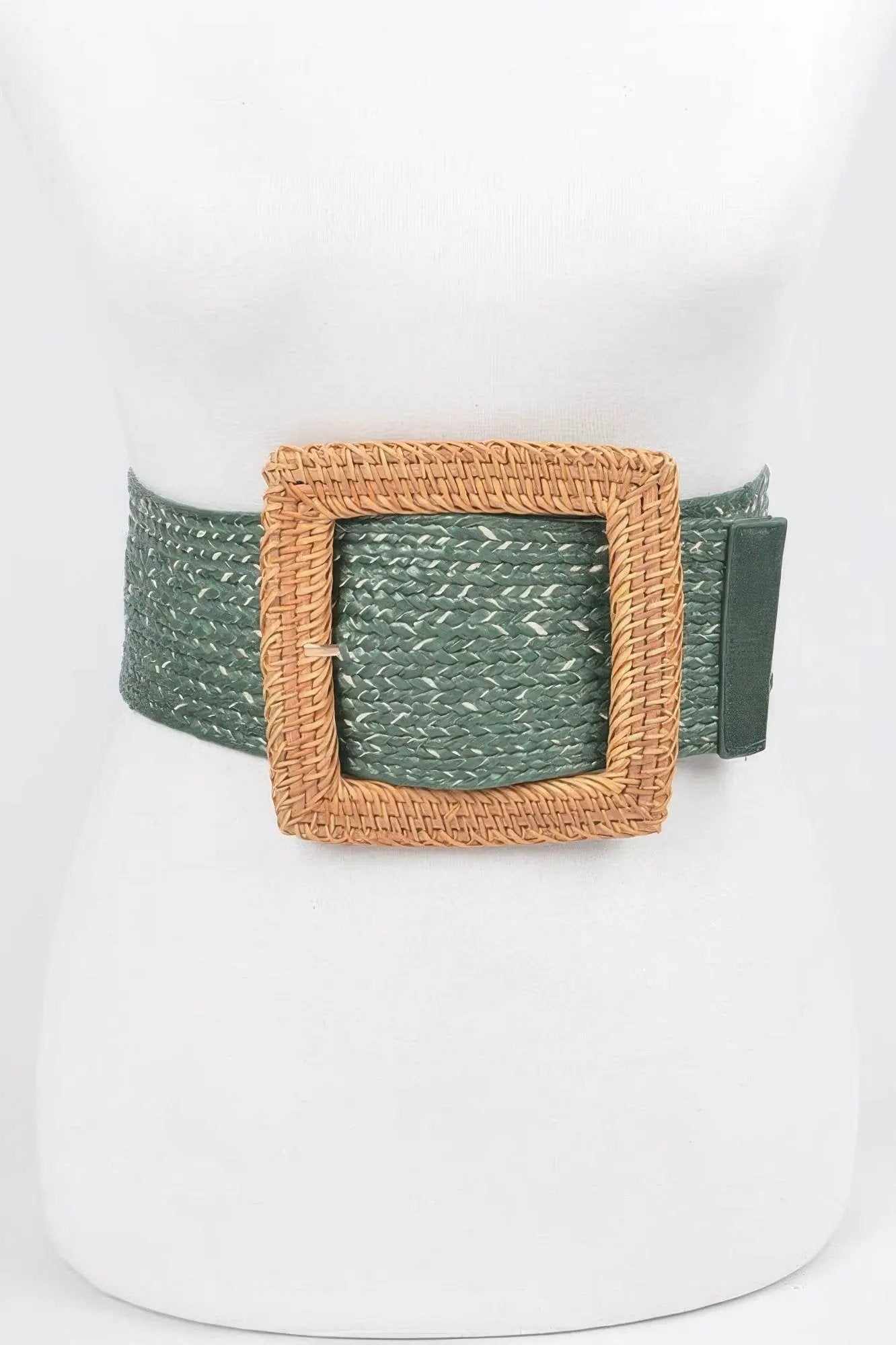 WOMEN'S BELT TRIBECA Bamboo Buckle Stretch BYMANYC ® New York by BYMANYC ® New York