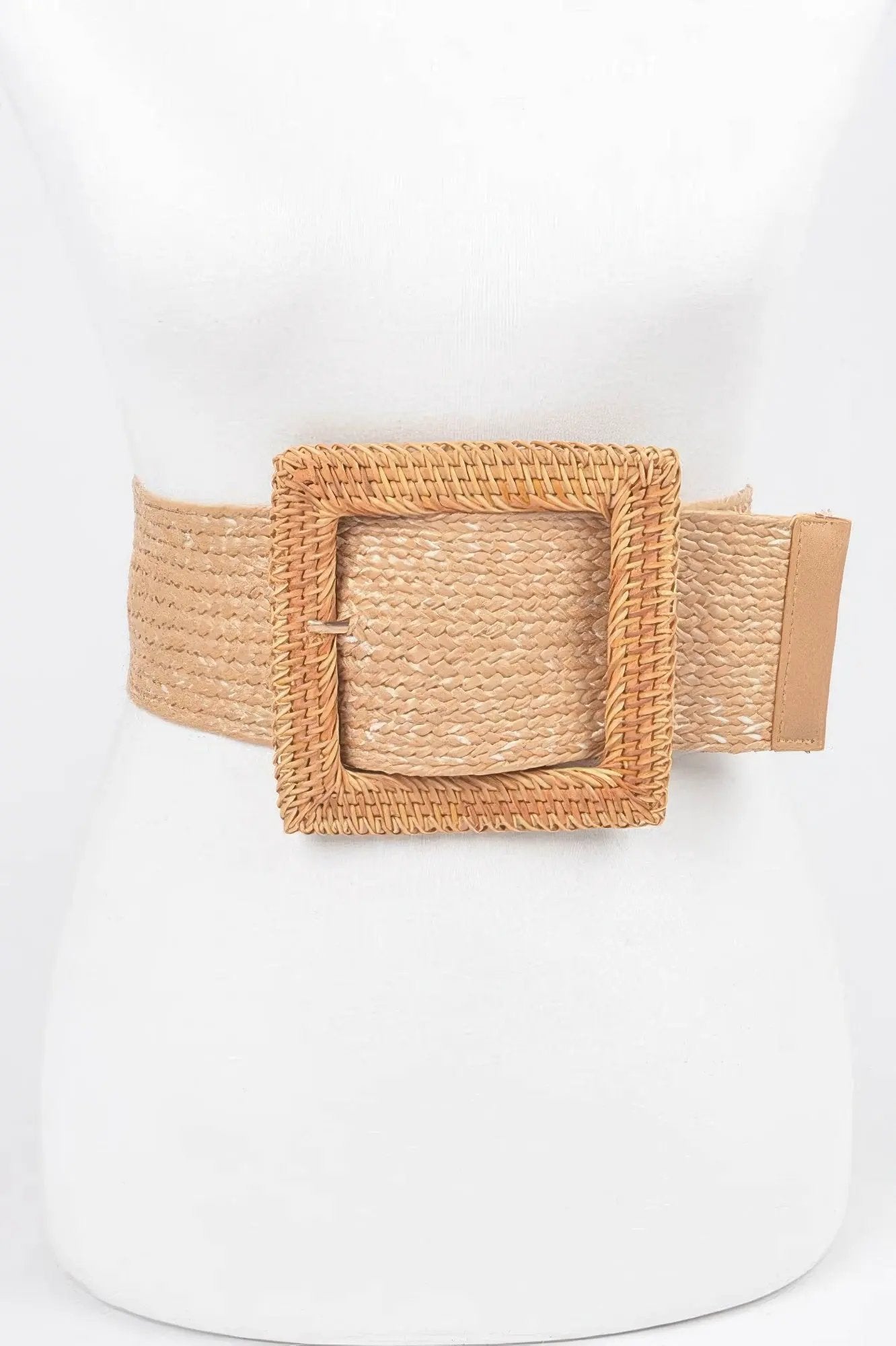 WOMEN'S BELT TRIBECA Bamboo Buckle Stretch BYMANYC ® New York by BYMANYC ® New York