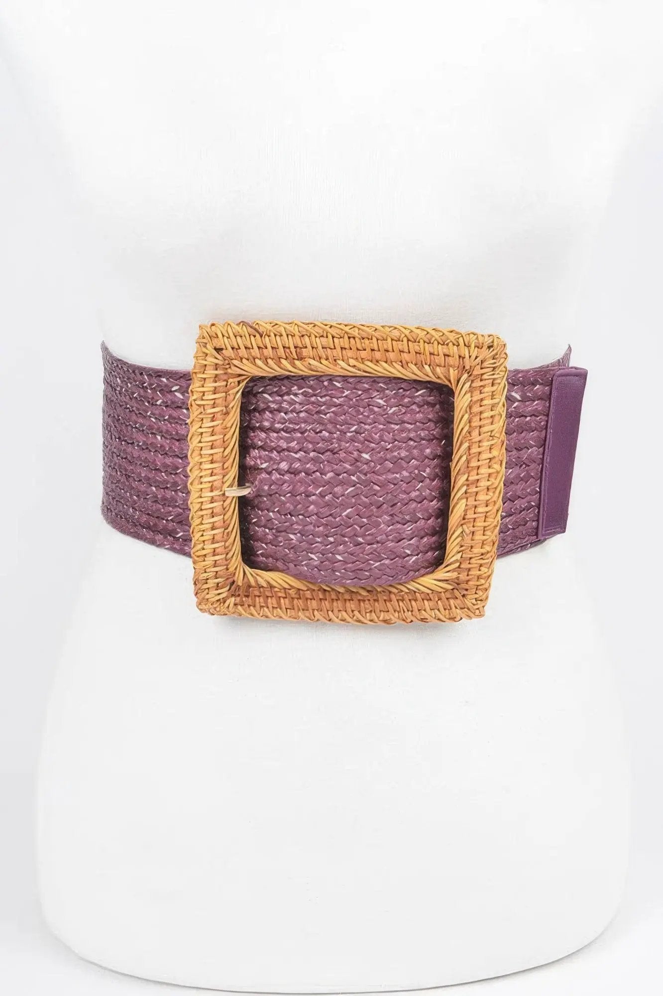 WOMEN'S BELT TRIBECA Bamboo Buckle Stretch BYMANYC ® New York by BYMANYC ® New York