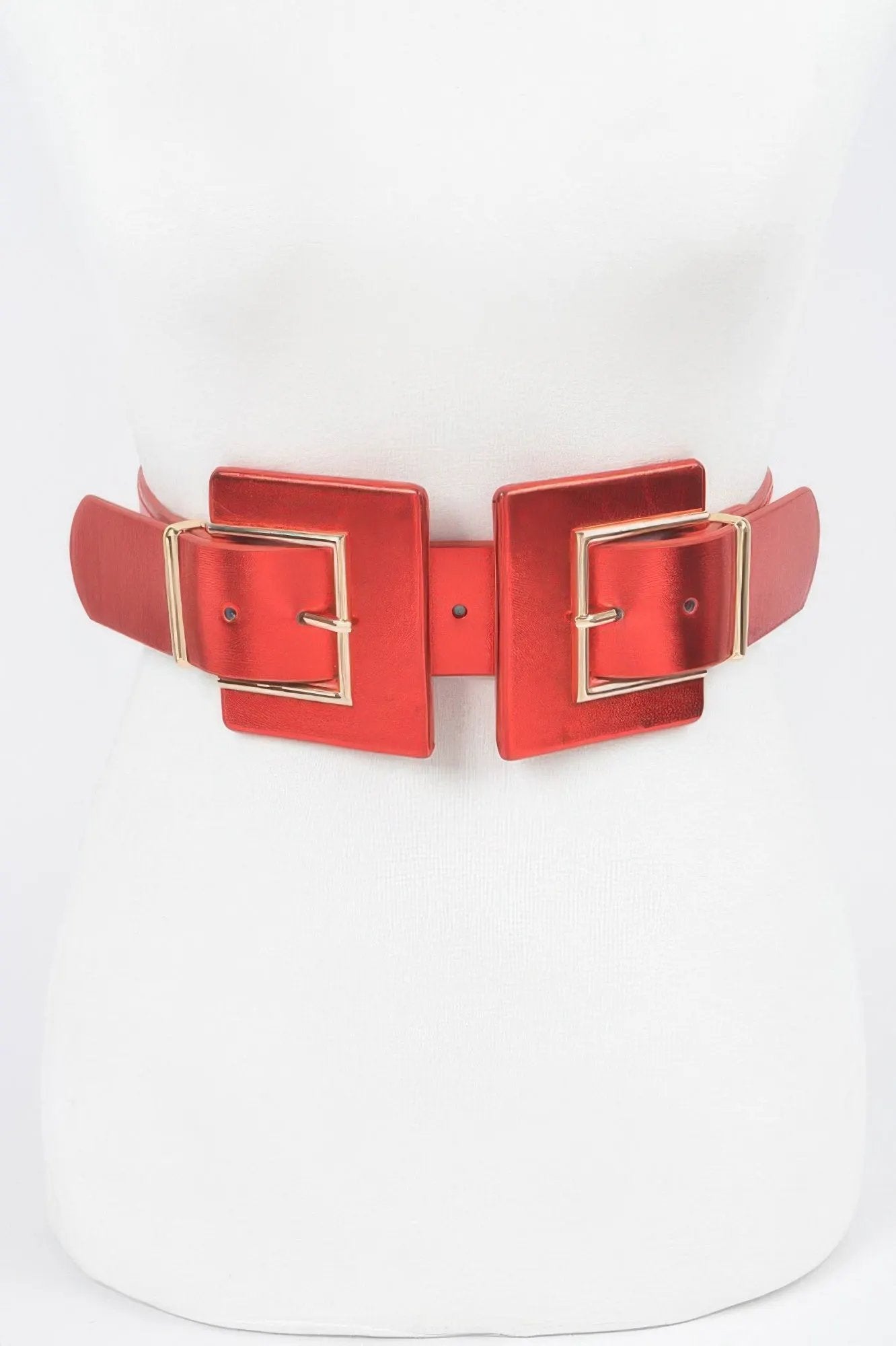 WOMEN'S BELT • TRIBECA Fashion Chic Two Buckle BYMANYC ® New York by BYMANYC ® New York