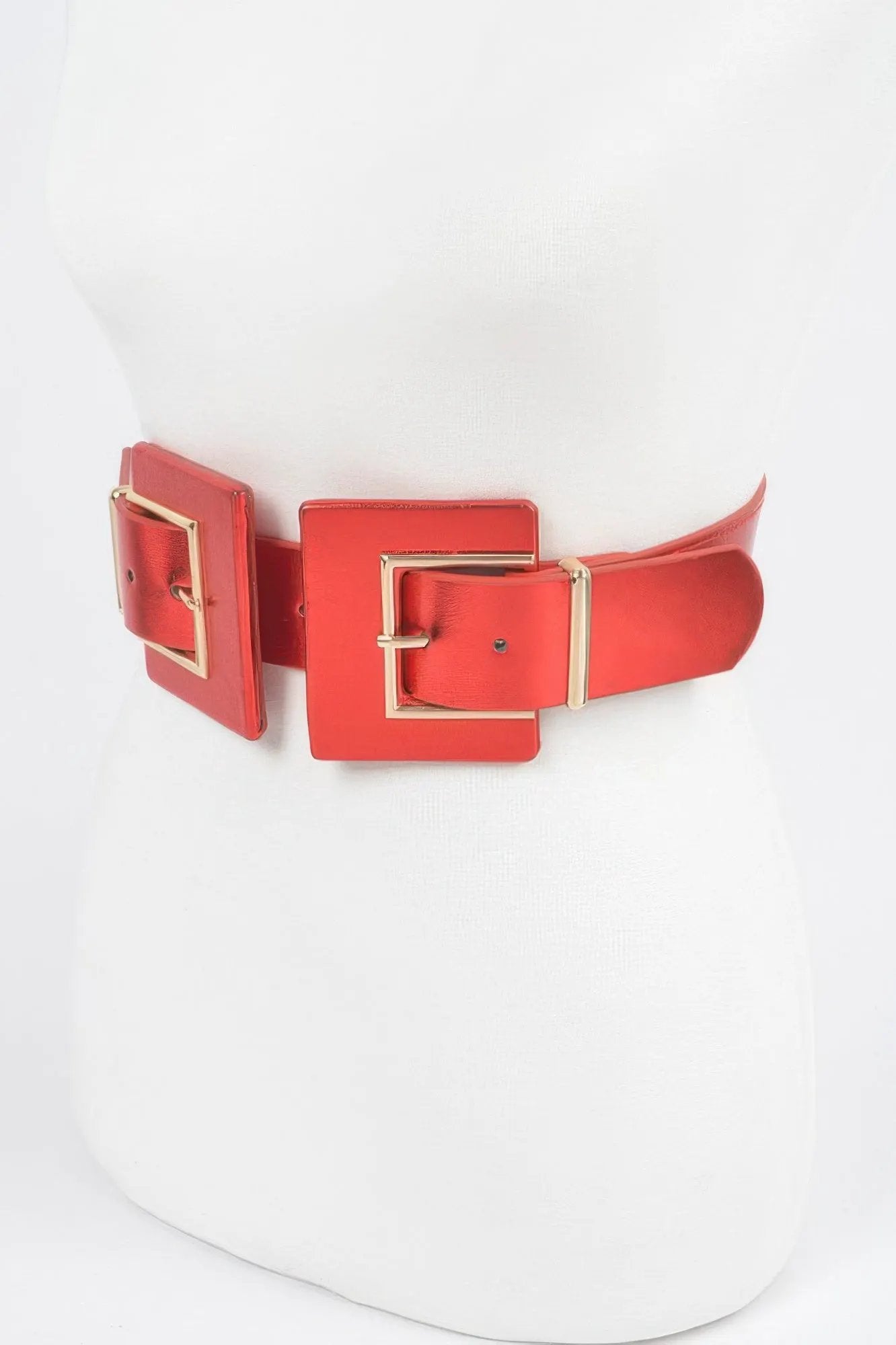 WOMEN'S BELT • TRIBECA Fashion Chic Two Buckle BYMANYC ® New York by BYMANYC ® New York