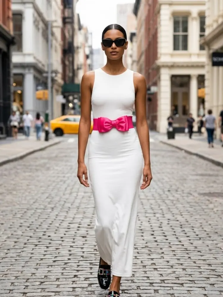 WOMEN'S BELT • new collection HUDSON Ribbon BYMANYC ® New York by BYMANYC ® New York