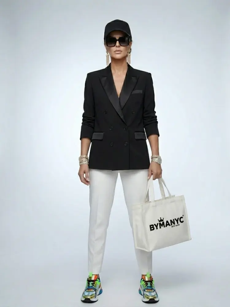 WOMEN'S BLAZER Black Tuxedo BOWERY - BYMANYC ® New York by BYMANYC ® New York