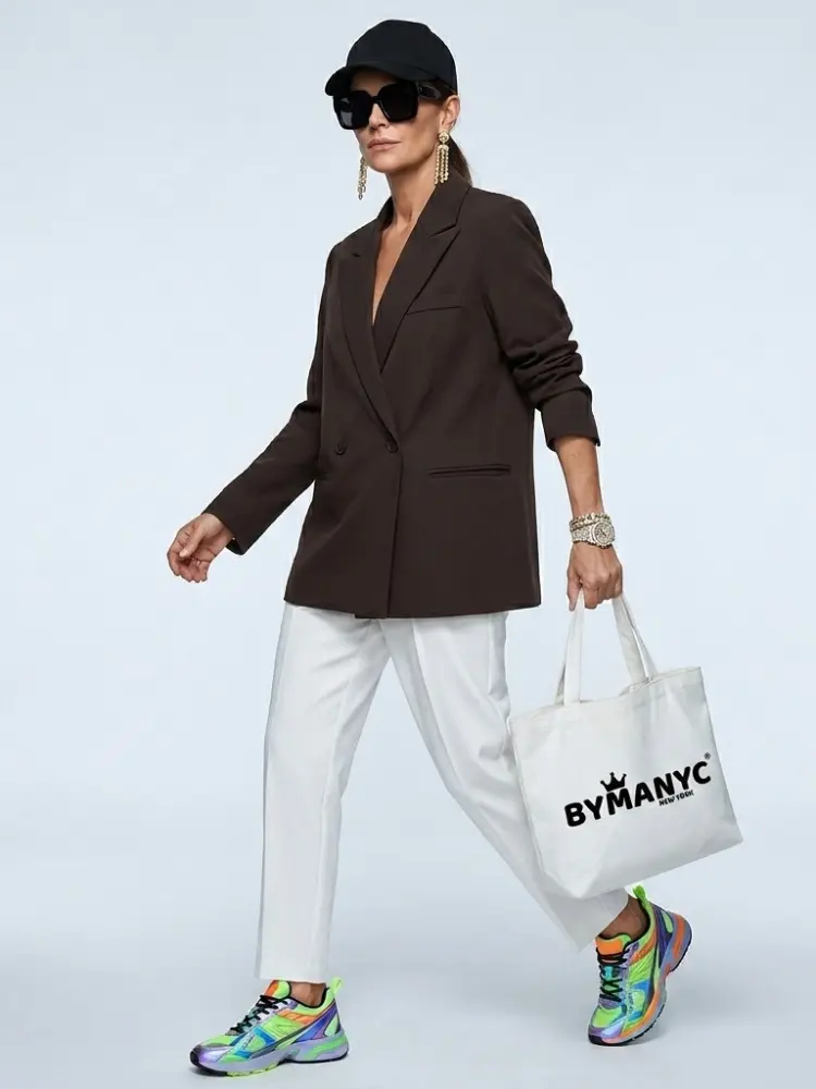 WOMEN'S BLAZER Brown Tweed HUDSON - BYMANYC ® New York by BYMANYC ® New York