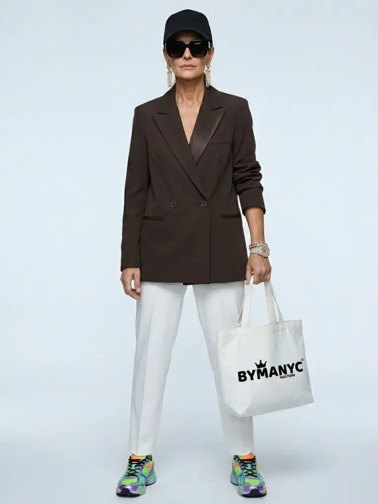 WOMEN'S BLAZER Brown Tweed HUDSON - BYMANYC ® New York by BYMANYC ® New York