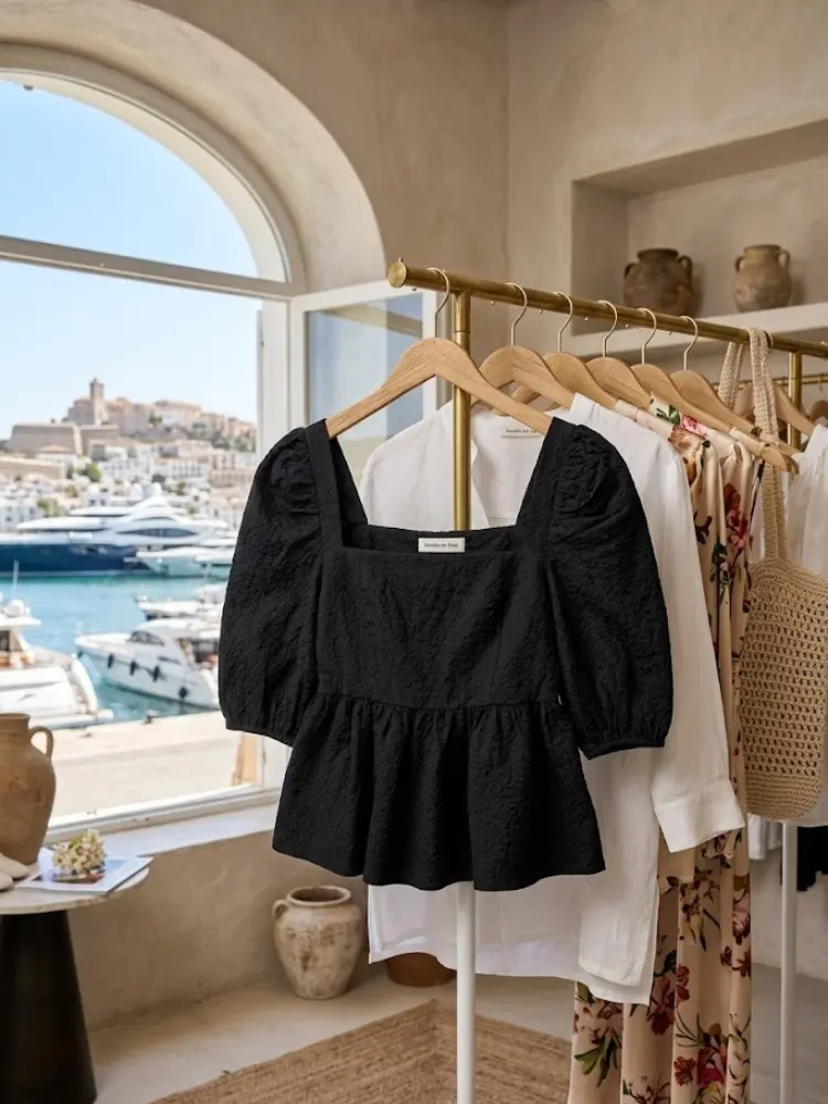 WOMEN'S BLOUSE BEVERLY HILLS - Boutique Fashion Top - BYMANYC ® New York by BYMANYC ® New York