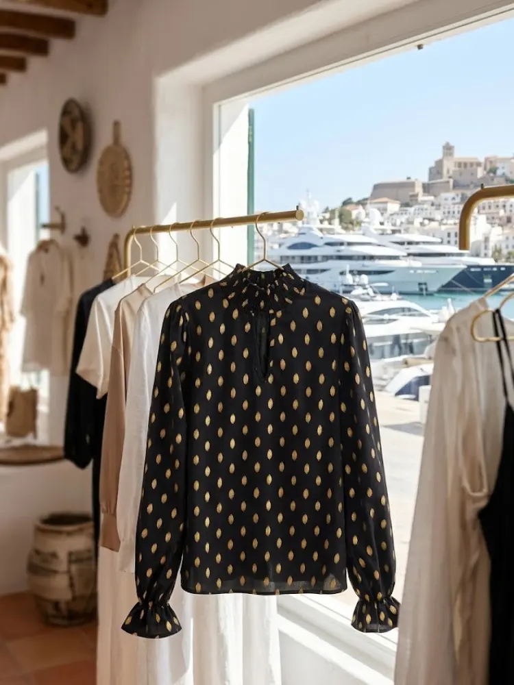 WOMEN'S BLOUSE CHARLESTON - Boutique Fashion Top - BYMANYC ® New York by BYMANYC ® New York
