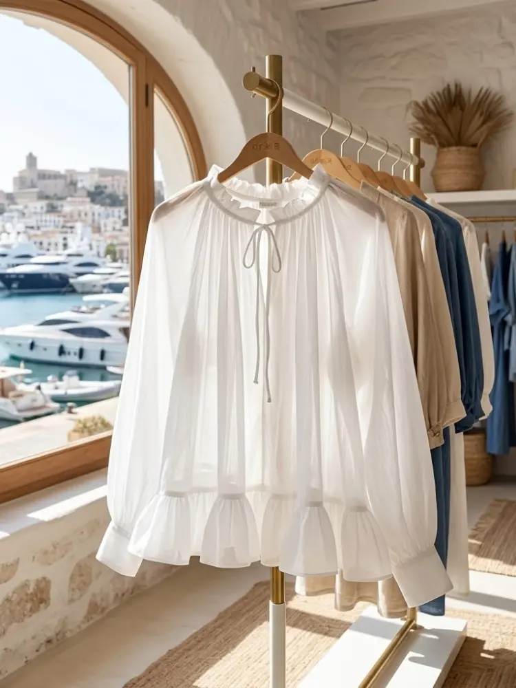 WOMEN'S BLOUSE MADISON - Boutique Fashion Top - BYMANYC ® New York by BYMANYC ® New York