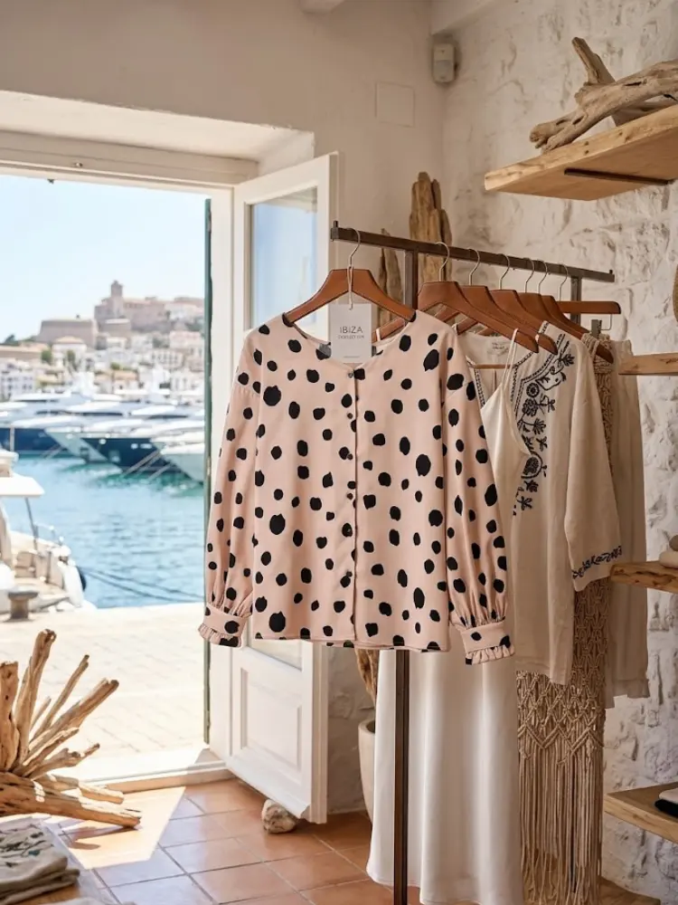 WOMEN'S BLOUSE MALIBU - Boutique Fashion Top - BYMANYC ® New York by BYMANYC ® New York