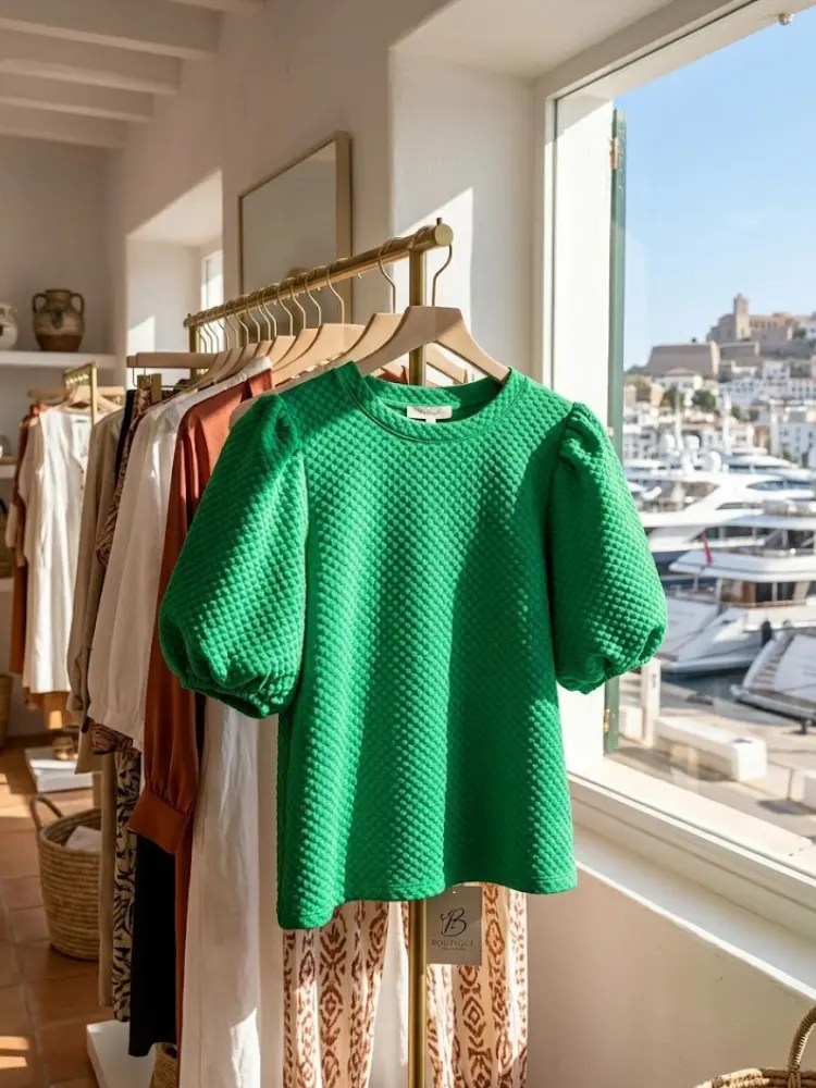 WOMEN'S BLOUSE PALM BEACH - Boutique Fashion Top - BYMANYC ® New York by BYMANYC ® New York