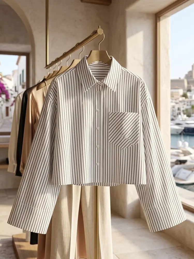 WOMEN'S BLOUSE PHILADELPHIA - Boutique Fashion Top - BYMANYC ® New York by BYMANYC ® New York