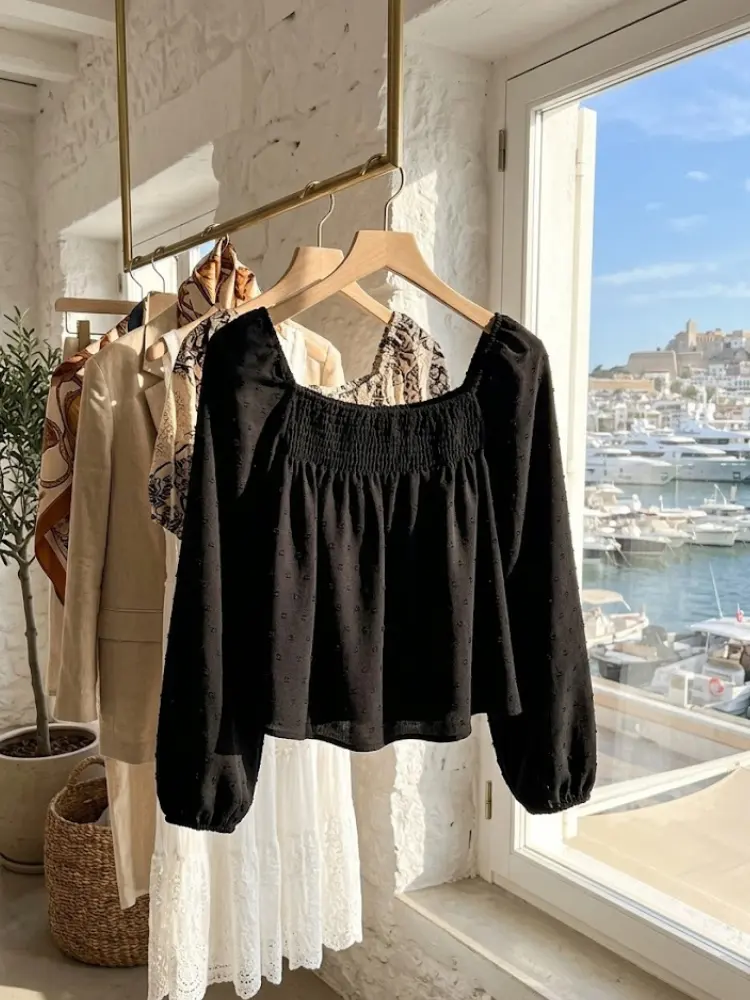 WOMEN'S BLOUSE PHOENIX - Boutique Fashion Top - BYMANYC ® New York by BYMANYC ® New York