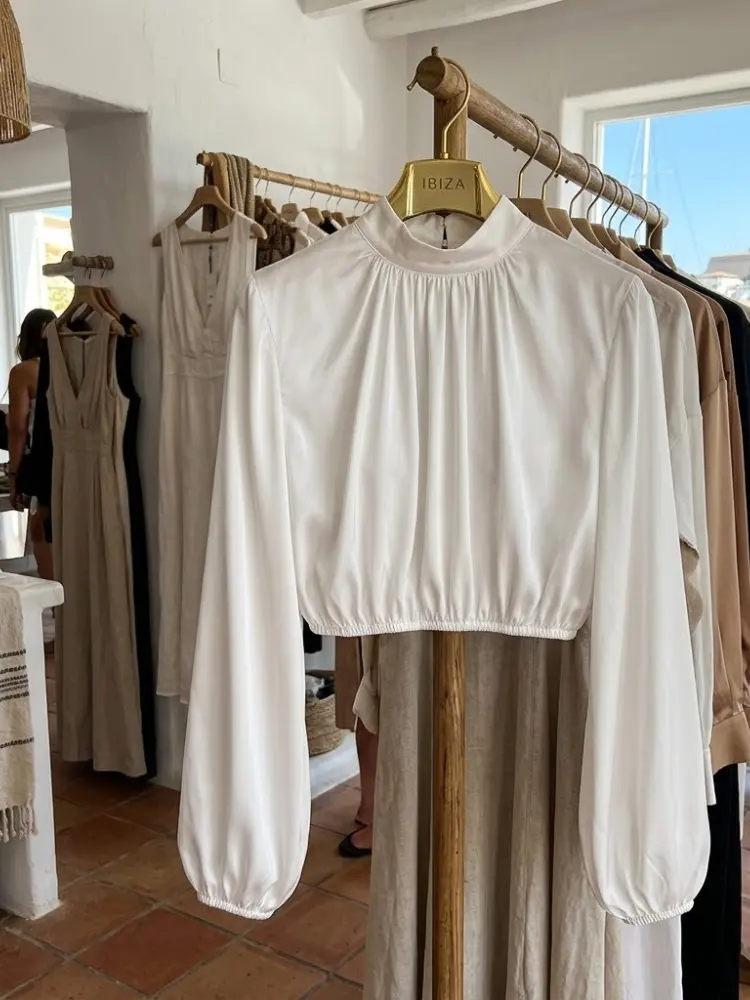 WOMEN'S BLOUSE PROVIDENCE - Boutique Fashion Top - BYMANYC ® New York by BYMANYC ® New York