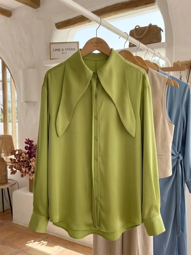 WOMEN'S BLOUSE ROOSEVELT New Collection IBIZA Summer – BYMANYC ® New York by BYMANYC ® New York
