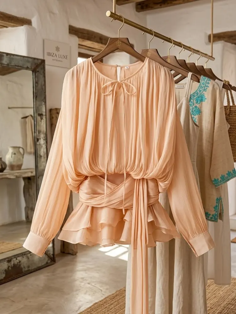 WOMEN'S BLOUSE SALADA Ibiza Collection BYMANYC ® New York by BYMANYC ® New York