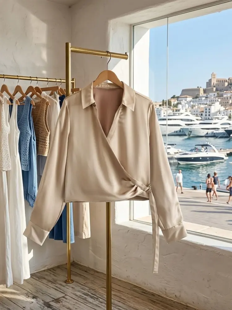 WOMEN'S BLOUSE SEATTLE - Boutique Fashion Top - BYMANYC ® New York by BYMANYC ® New York