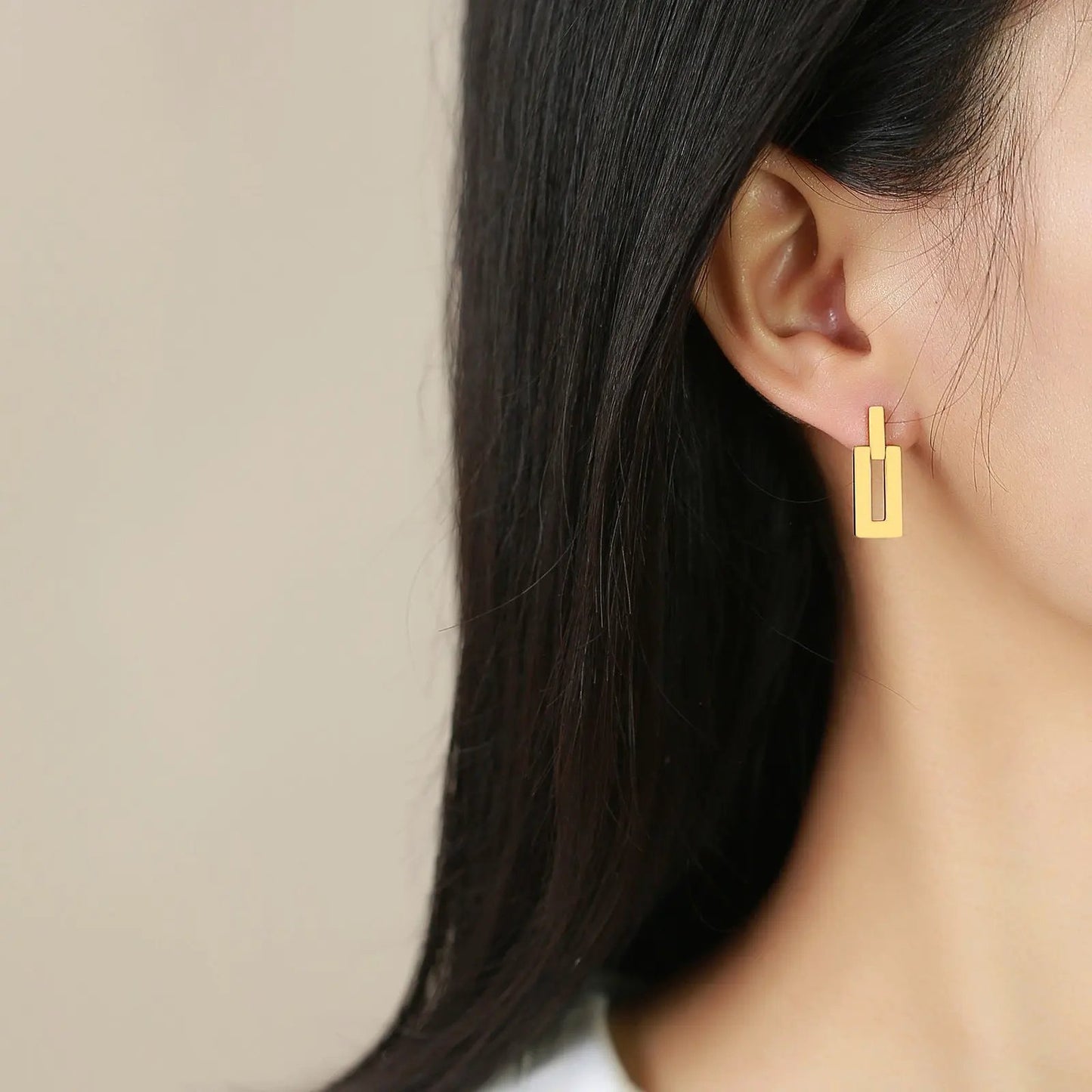WOMEN'S EARRINGS Gold Color HUDSON - BYMANYC ® New York by BYMANYC ® New York