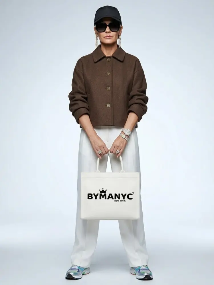 WOMEN'S JACKET Brown Wool MADISON - BYMANYC ® New York by BYMANYC ® New York