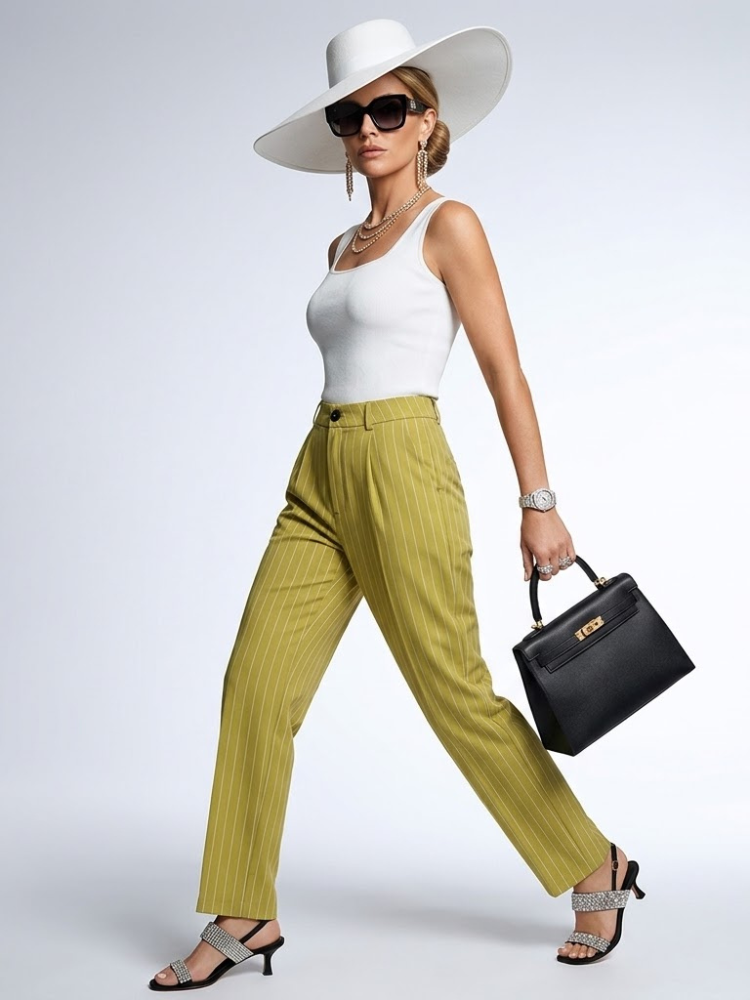 WOMEN'S PANTS GRAMERCY New Collection CHIC - BYMANYC ® New York by BYMANYC ® New York