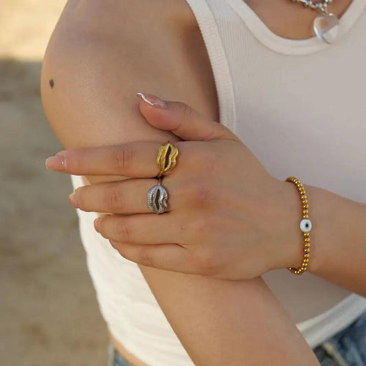 WOMEN'S RING Gold Color LEXINGTON - BYMANYC ® New York by BYMANYC ® New York