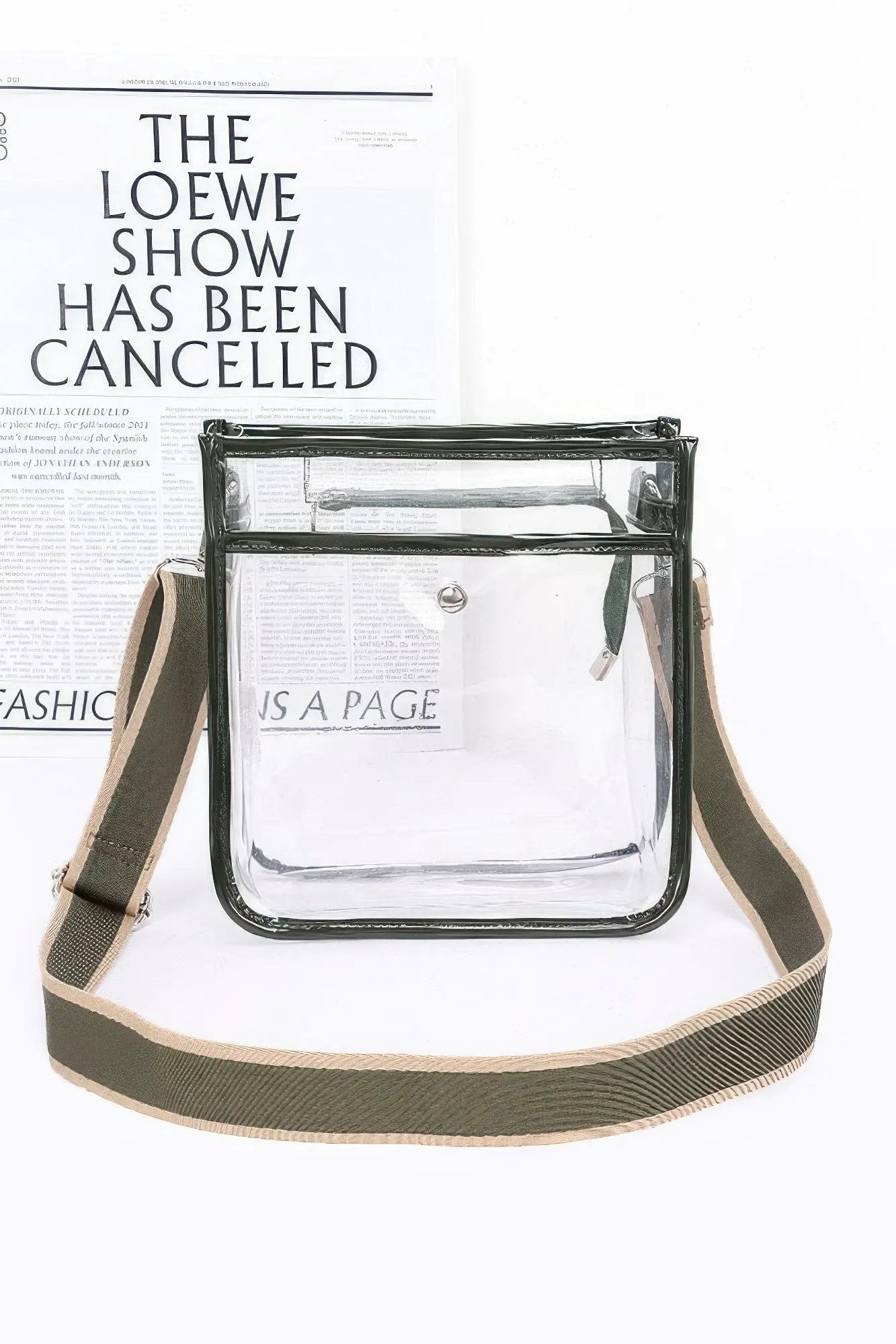 WOMEN'S TRANSPARENT BAG TRIBECA New Collection WALL STREET BYMANYC ® New York by BYMANYC ® New York