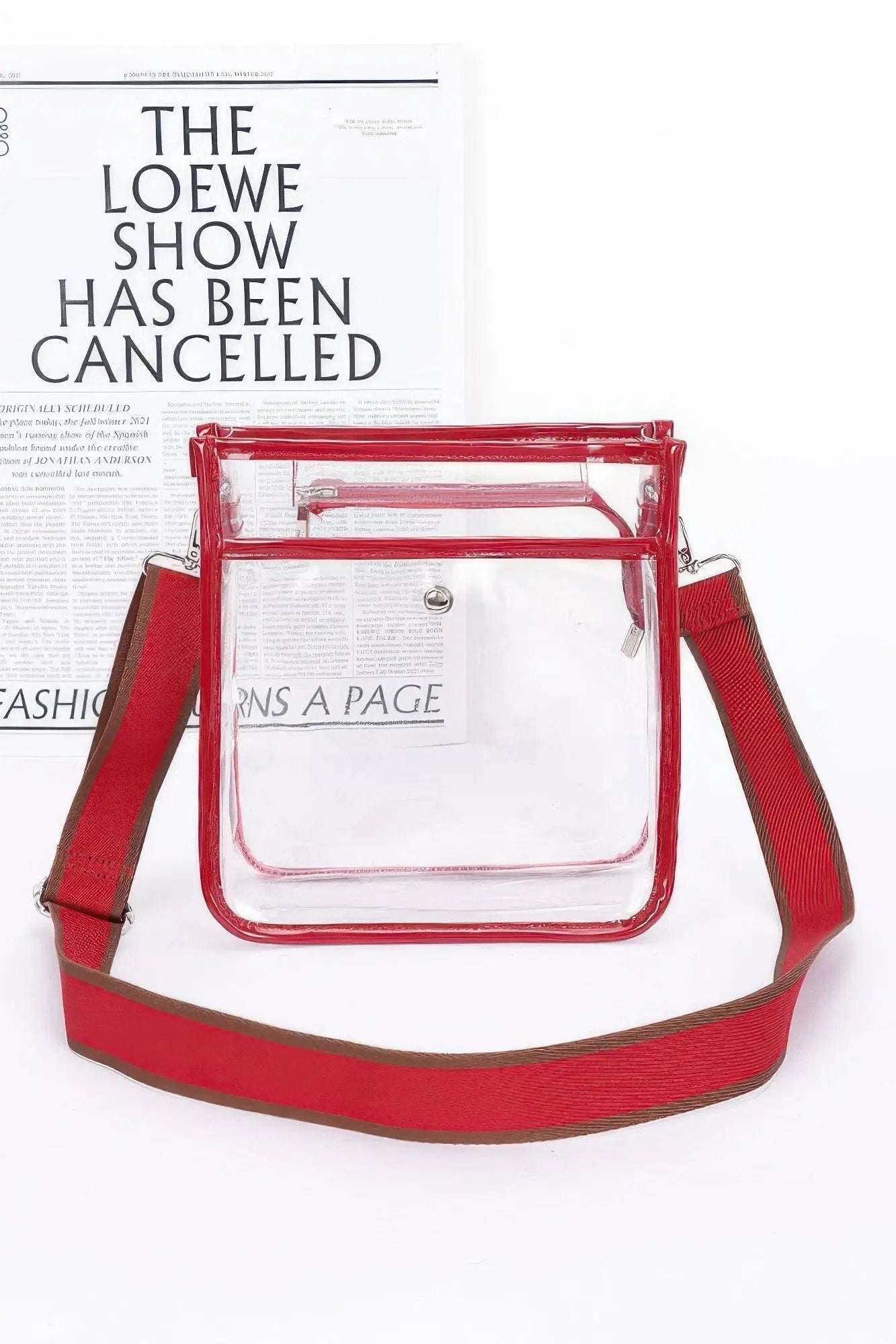 WOMEN'S TRANSPARENT BAG TRIBECA New Collection WALL STREET BYMANYC ® New York by BYMANYC ® New York