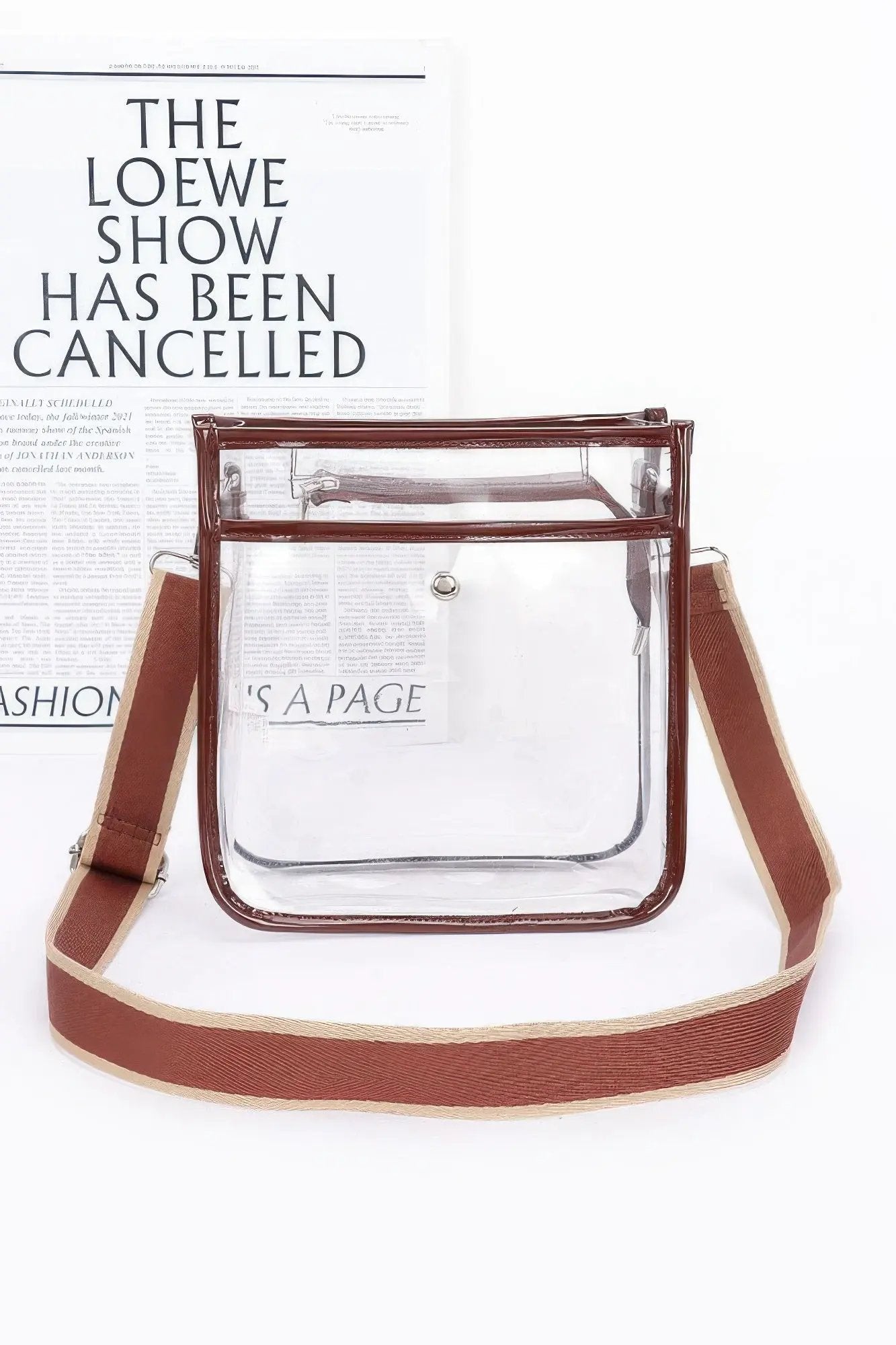 WOMEN'S TRANSPARENT BAG TRIBECA New Collection WALL STREET BYMANYC ® New York by BYMANYC ® New York