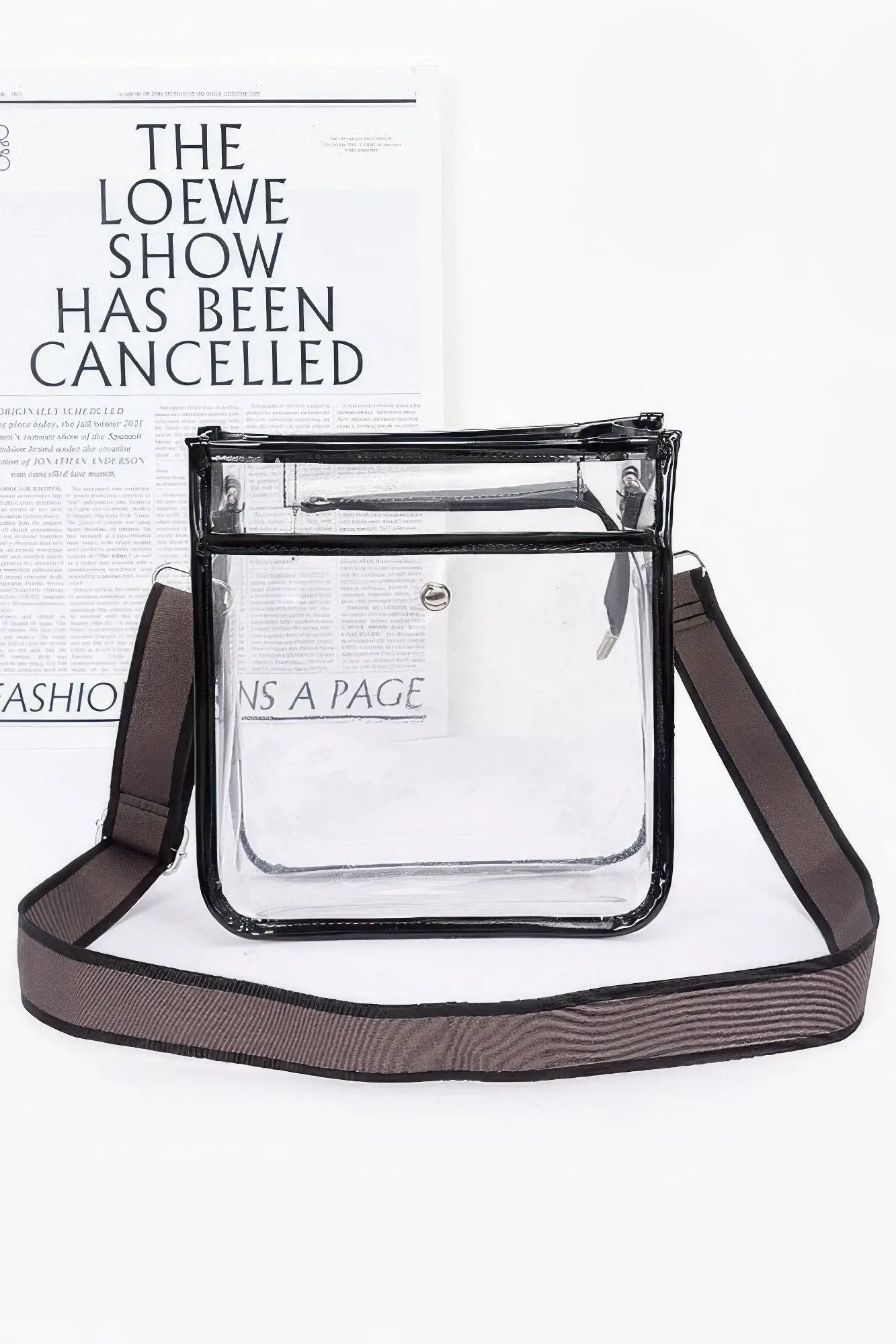 WOMEN'S TRANSPARENT BAG TRIBECA New Collection WALL STREET BYMANYC ® New York by BYMANYC ® New York