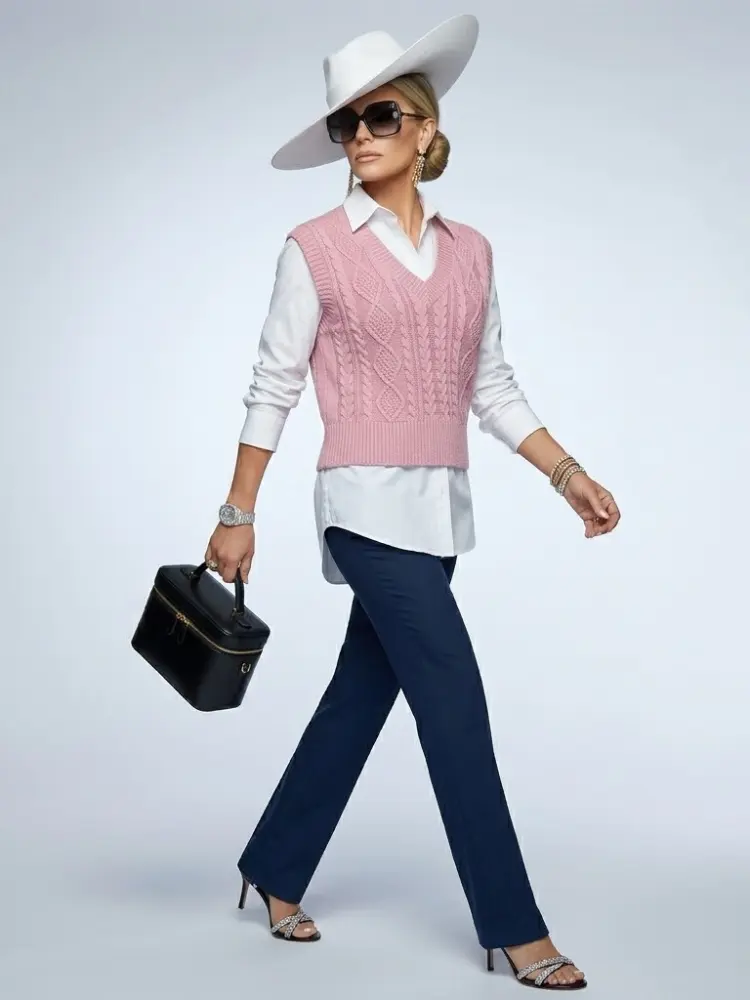WOMEN'S VEST West Village New Collection CHIC - BYMANYC ® New York by BYMANYC ® New York