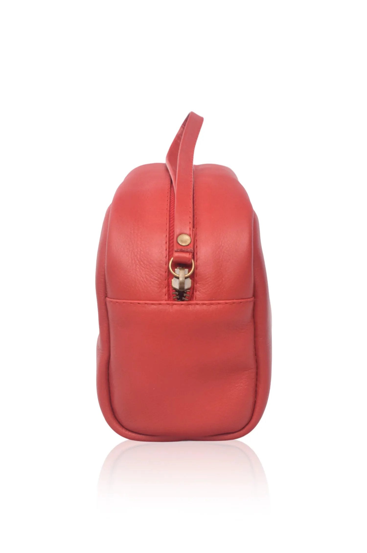 Wander Personalized Leather Cosmetic Bag by ELF