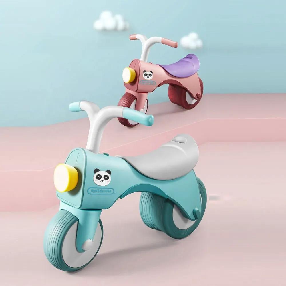 MyKids-USA 5-In-1 Musical Balance Bike For Toddlers With Wide Wheels by Tux-USA