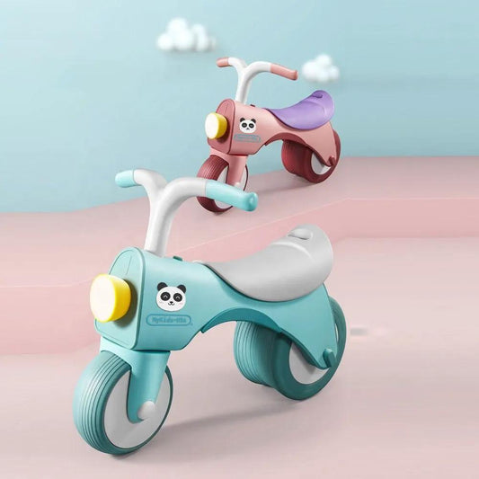 MyKids-USA 5-In-1 Musical Balance Bike For Toddlers With Wide Wheels by Tux-USA