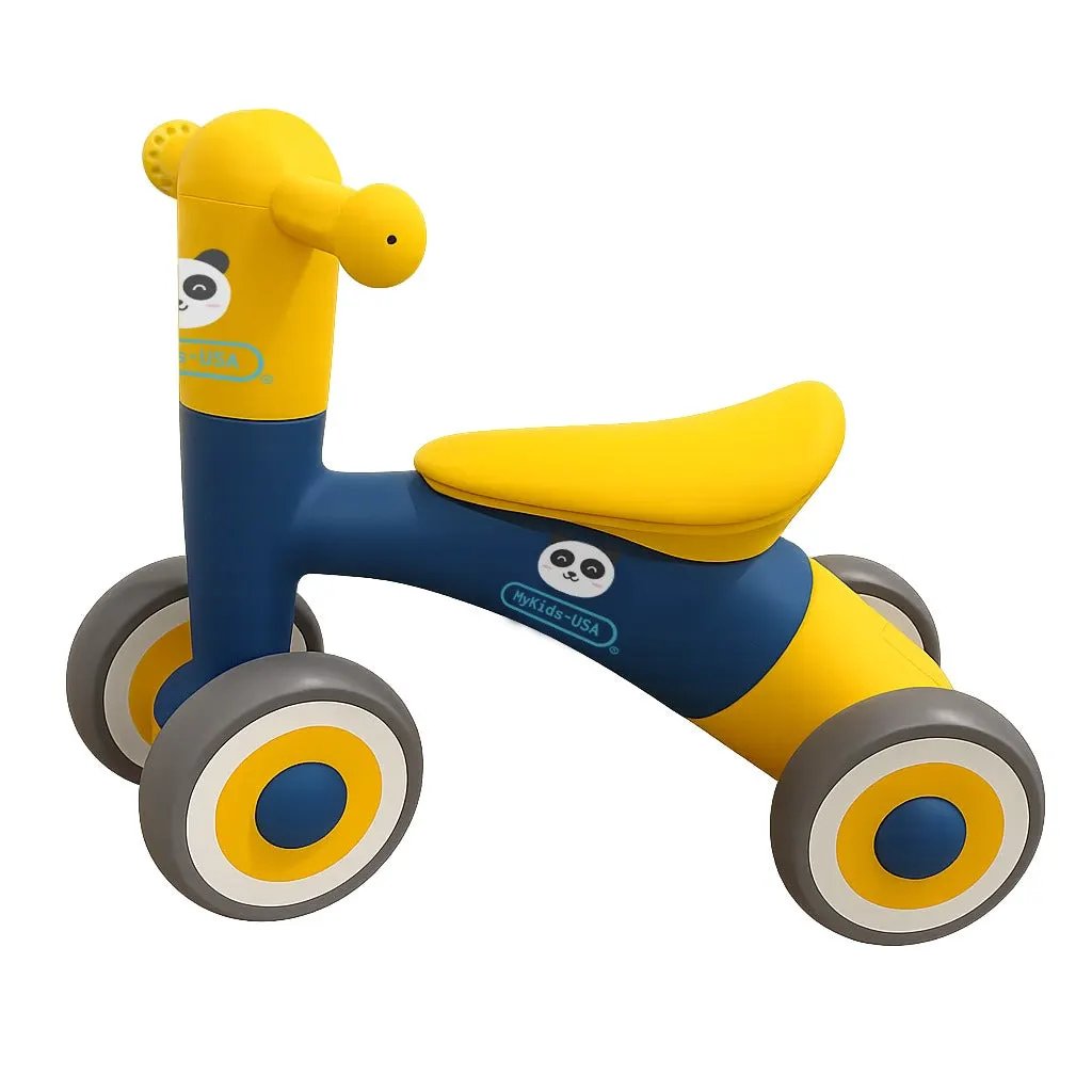 MyKidsUSA Adjustable Toddler Balance Bike For Learning Balance With EVA Wheels by Tux-USA