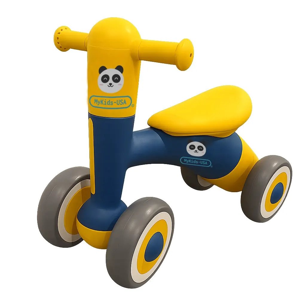 MyKidsUSA Adjustable Toddler Balance Bike For Learning Balance With EVA Wheels by Tux-USA