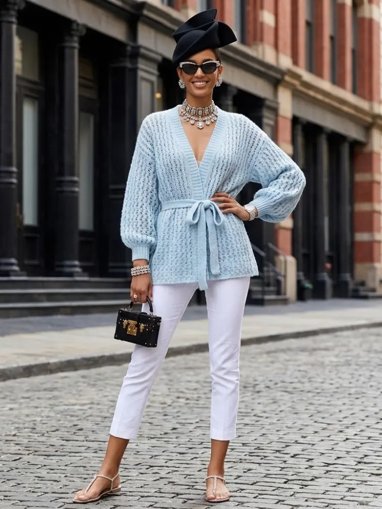 Woman's Cardigan GRAMERCY New Collection FASHION CHIC - BYMANYC ® New York by BYMANYC ® New York