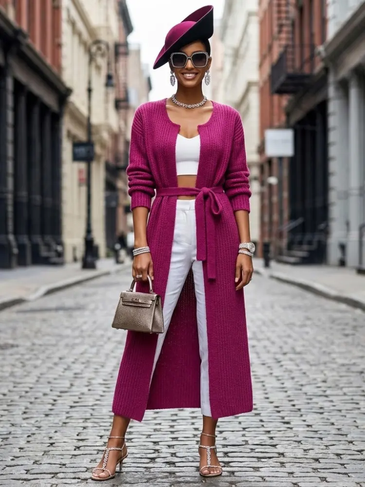 Woman's Cardigan PARK AVENUE New Collection FASHION CHIC - BYMANYC ® New York by BYMANYC ® New York