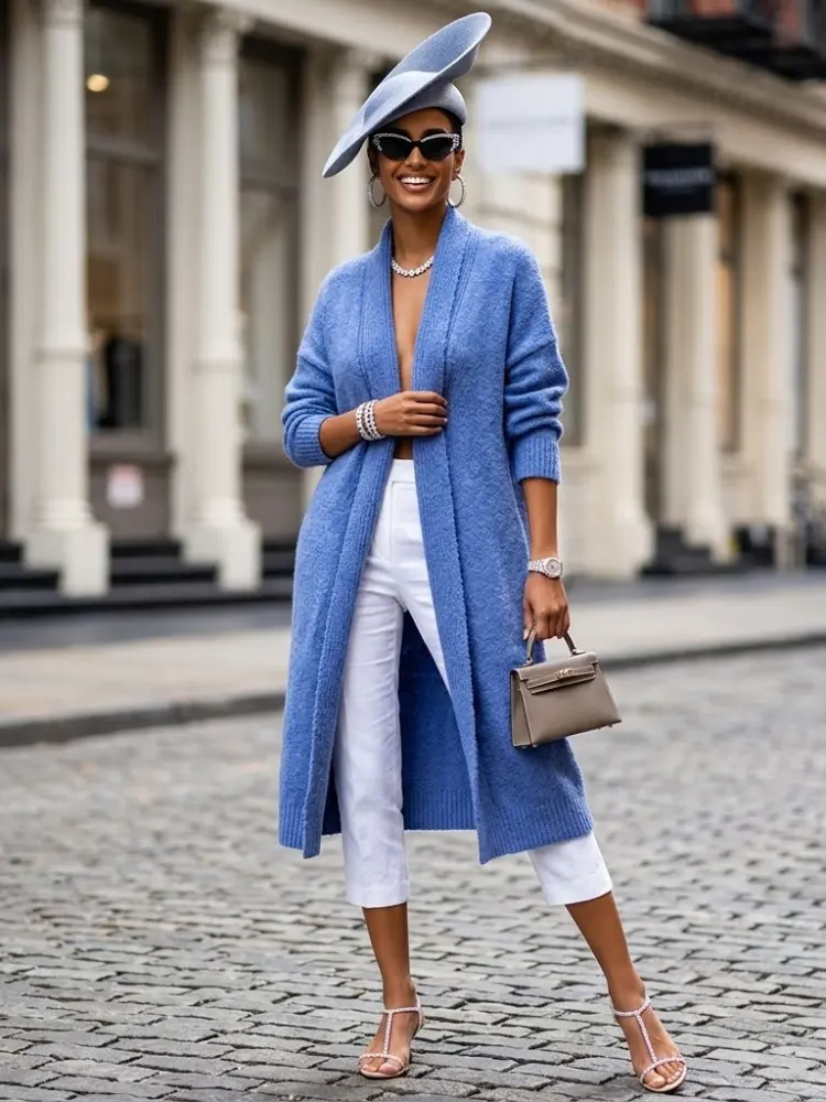 Woman's Cardigan STUYVESANT New Collection FASHION CHIC - BYMANYC ® New York by BYMANYC ® New York