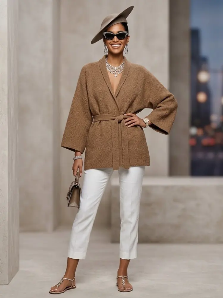 Woman's Cardigan TRIBECA New Collection FASHION CHIC - BYMANYC ® New York by BYMANYC ® New York