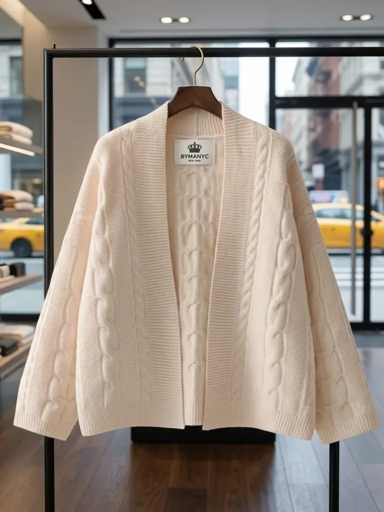 Woman's Cardigan WEST VILLAGE New Collection FASHION CHIC - BYMANYC ® New York by BYMANYC ® New York
