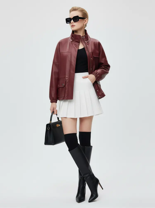 Women's Biker Jacket LOWER EAST SIDE ECO FASHION BYMANYC ® New York by BYMANYC ® New York
