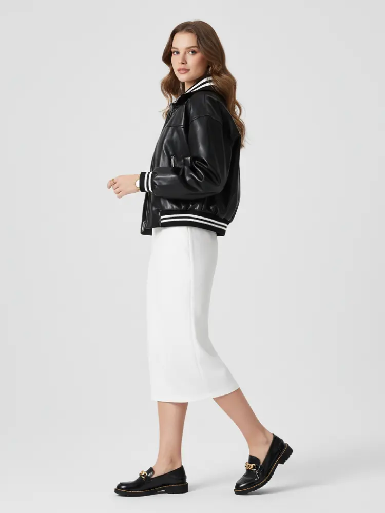 Women's Biker Jacket SOHO ECO FASHION BYMANYC ® New York by BYMANYC ® New York